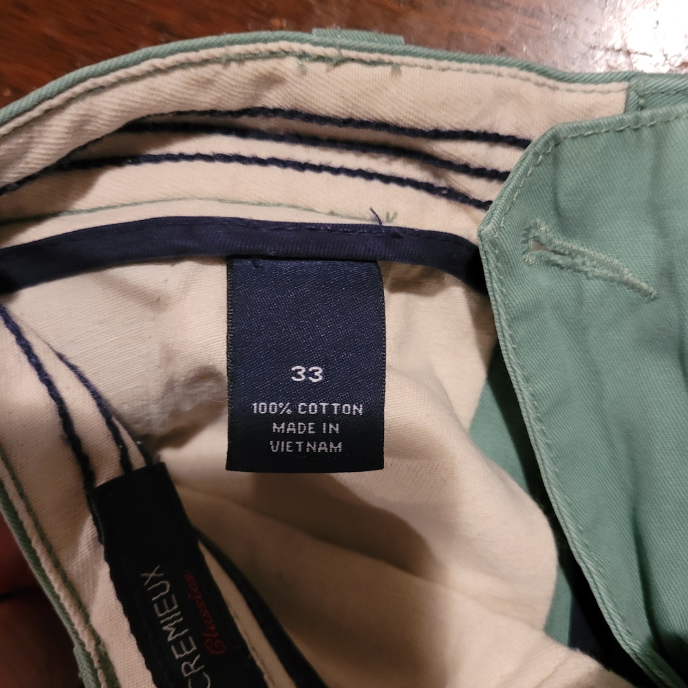 Daniel Cremieux Green Flat Front Men Shorts